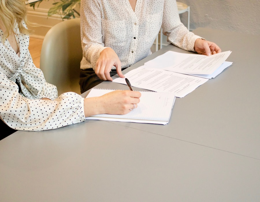 Professional reviewing NDIS compliance documents